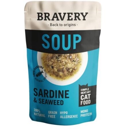 Bravery Soupe pour chat – 3 saveurs aux choix