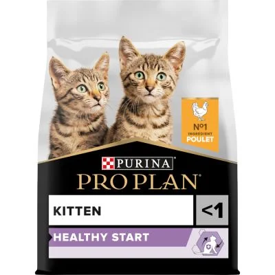Pro Plan Kitten Healthy Start riche en poulet pour chaton (1.5kg | 3kg )