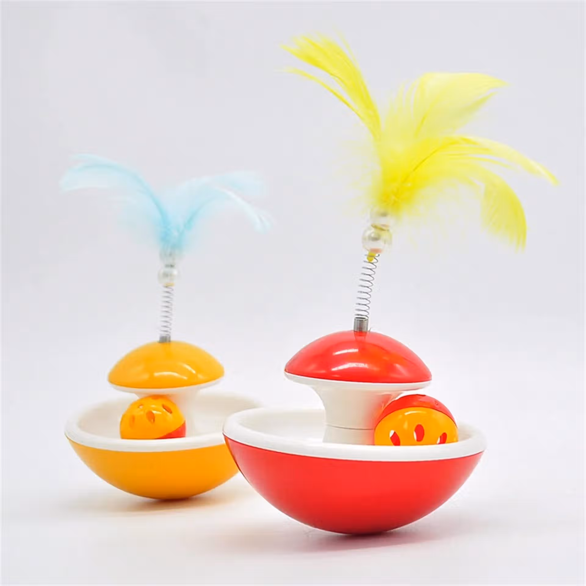 Gobelet Roulant De Grattage Balle jouet pour Chat en 2 couleur