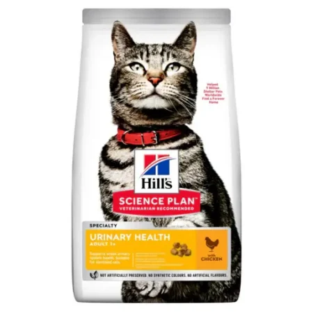 Hill’s Science Plan URINARY HEALTH Aliment pour Chat Adulte au poulet (1.5kg) 4.7 (236)