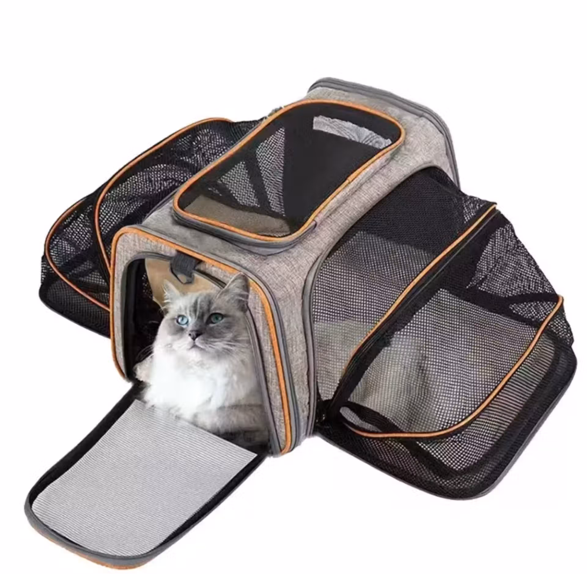 Extensible pet bag Sac extensible chats chiots